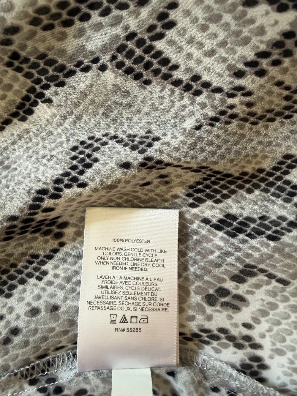 Express Python Print Blouse